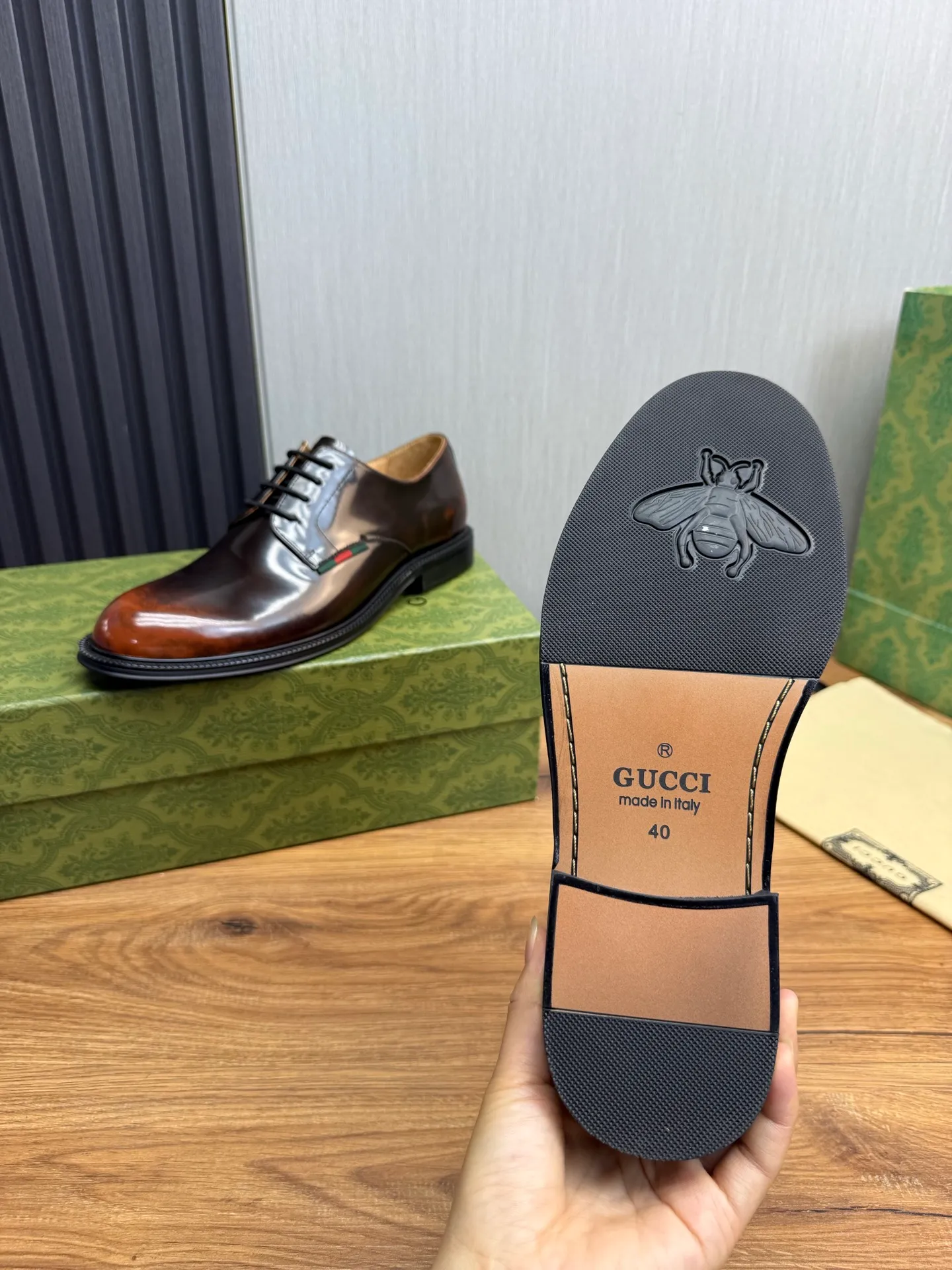 Factory price 520💰 ＧＵＣＩＩ Men's business casual leather shoes, luxurious and noble👞All imported original brand leather, just to create a more comfortable wearing experience, upper: original cowhide ➕Imported full cow lining, original outsole ✔️36-45 (45 non-returnable)